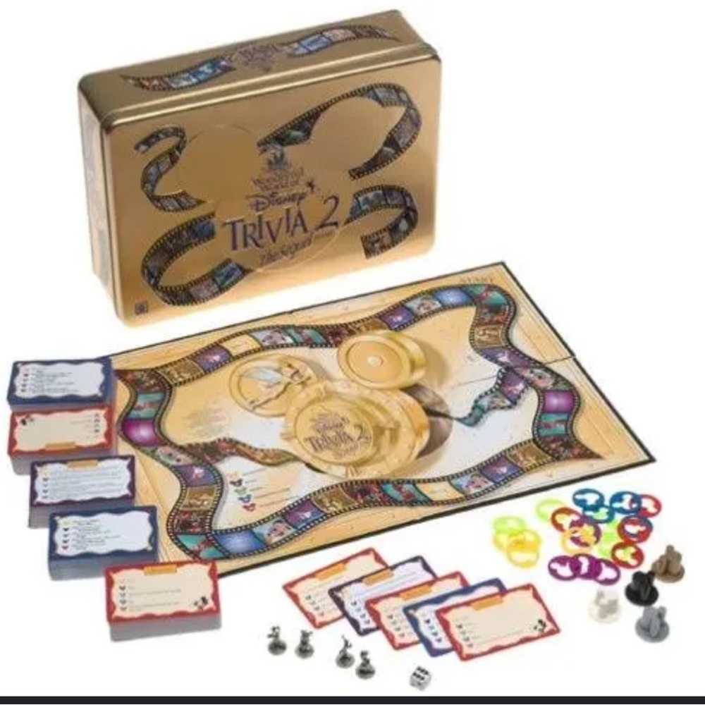Sealed The Wonderful World of Disney Trivia 2: The Sequel Game by Mattel - Picture 3 of 7